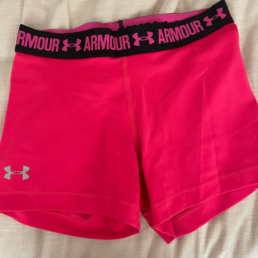 Hot pink Under Armour Shorts